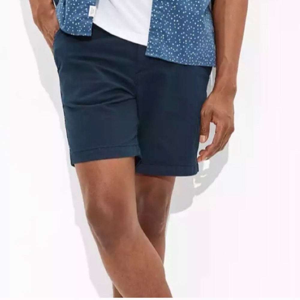American Eagle Mens Blue Classic Shorts